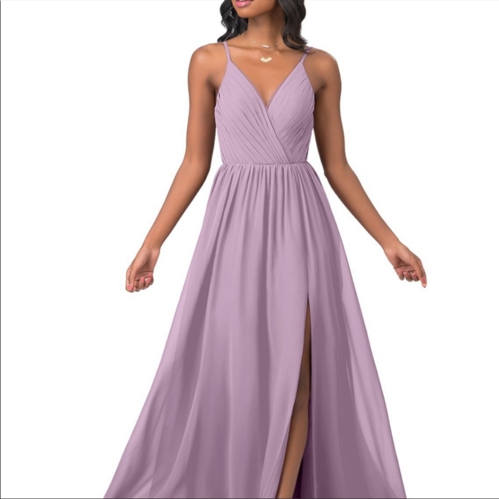 Azazie Wisteria Gracie Size 8